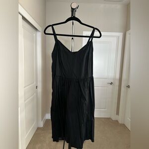 Women’s Old Navy Classic Black Spaghetti Strap Dress Size XL